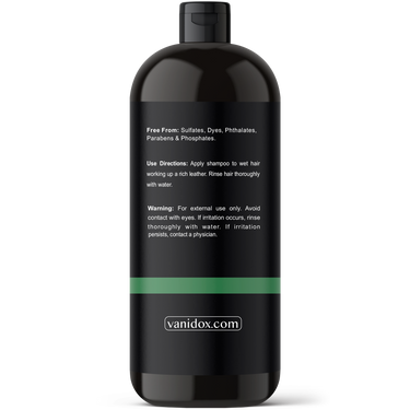 Shampoo For Men with Organic Tea Tree Oil and Carbonic Acid - Formulated For Itchy and Dry Scalp, Fights Hair Loss and Stimulates Hair Growth (16 FL Oz)